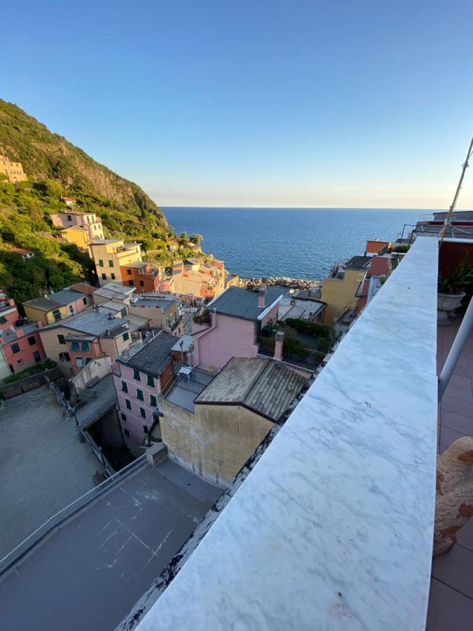 Giadera Penthouse 5Terreparco Apartment Riomaggiore Bagian luar foto