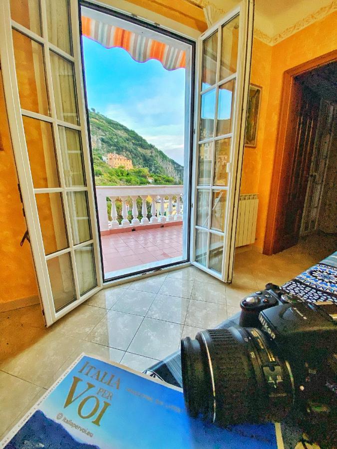 Giadera Penthouse 5Terreparco Apartment Riomaggiore Bagian luar foto